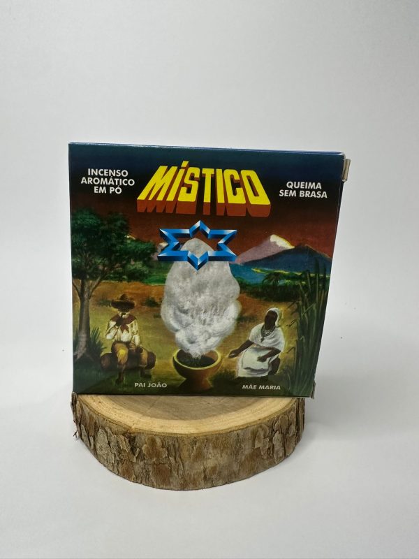 Incenso Queima s/Brasa Mistico em Pó Cx