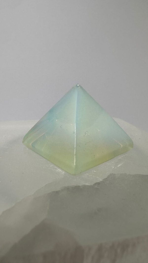 Opal Stone Pyramid