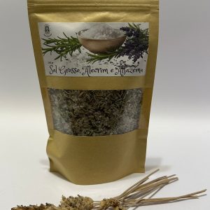 Coarse Salt, Rosemary, and Lavender Bath