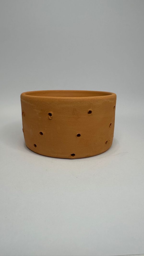 Taça Barro C/Furos