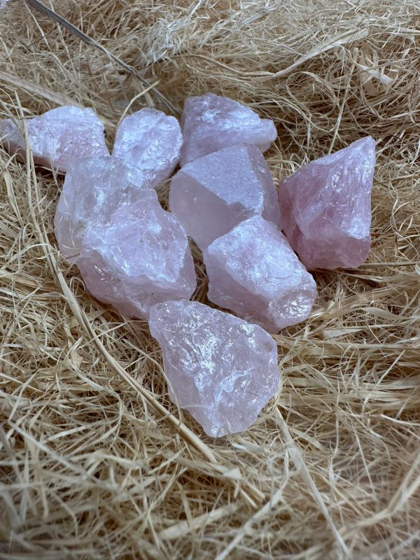 Cristal Quartzo Rosa em bruto