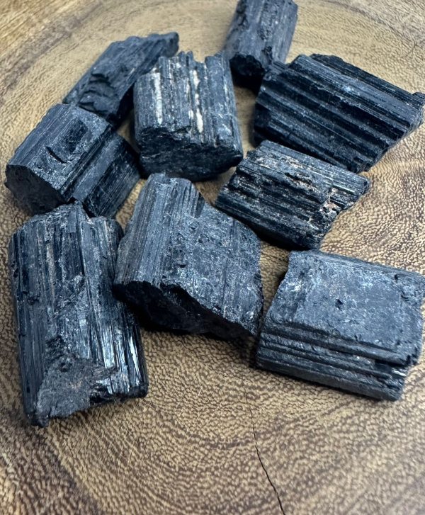 Rough Black Tourmaline Crystal