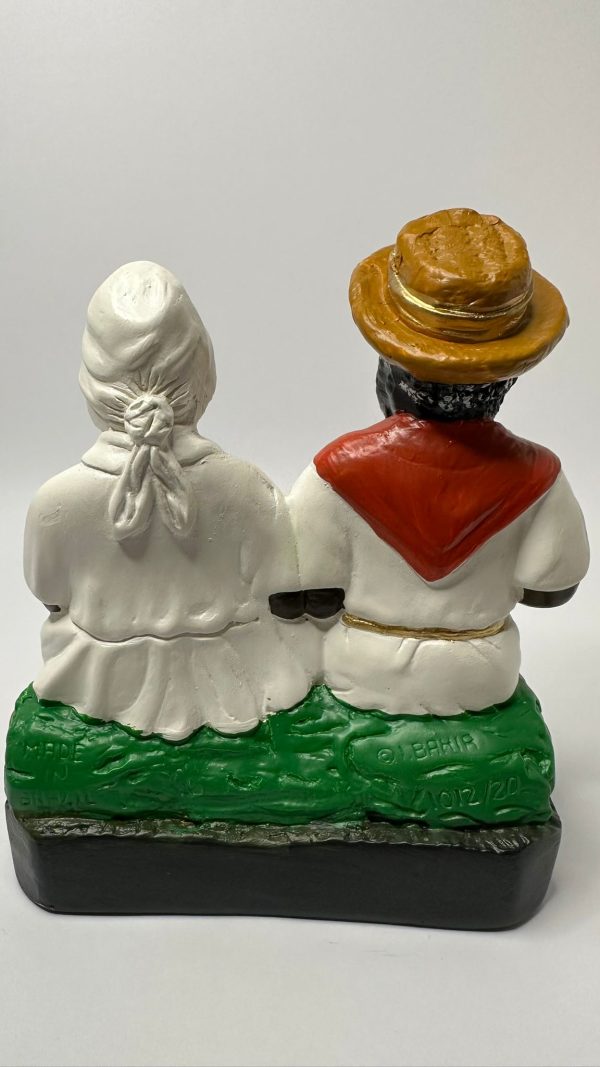 Casal Pretos Velhos 15cm