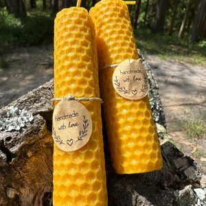 Medium Stick Beeswax Candle