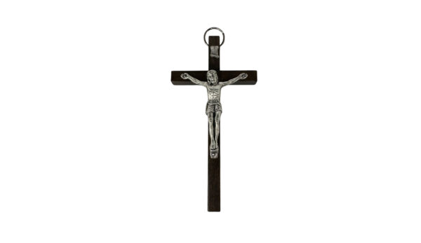 Wooden crucifix 12cm