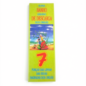 Super Banho Liquido de Descarga dos Orixás 7 Forças Sagradas